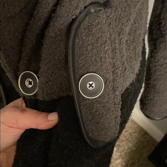 Susan Graver hooded clockblock jacket size M - Picture 10 of 12